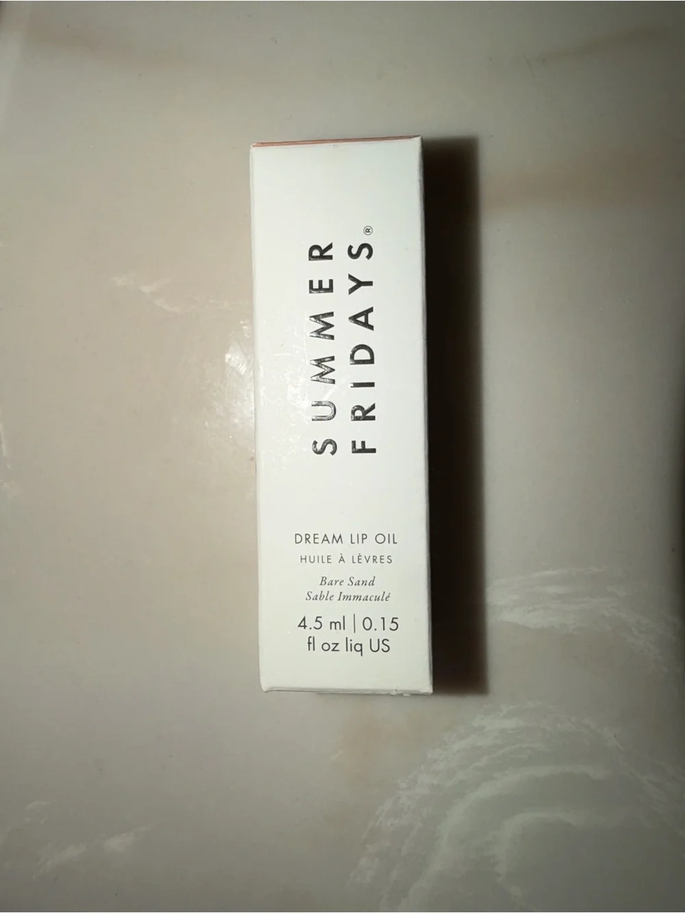 Summer Fridays Lip Oil Box in Peachy Bare Sand